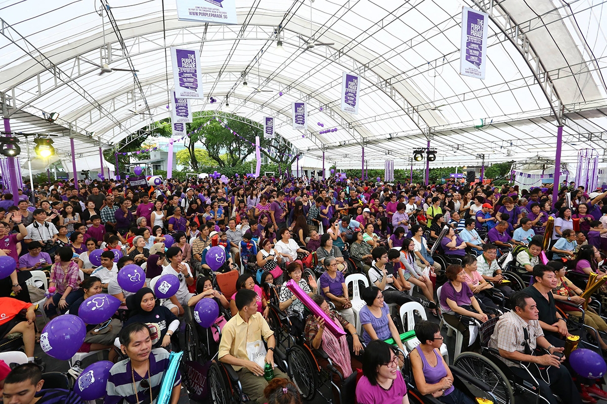 Inaugural Purple Parade 2013
